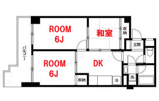【間取り】 | 第５山庄ビル