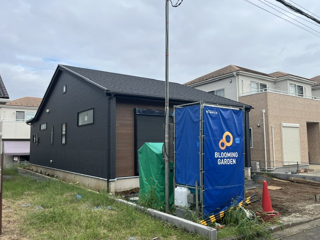 【新築】川越市川鶴２丁目平屋新築住宅の外観