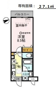 LA・FELICEの間取り