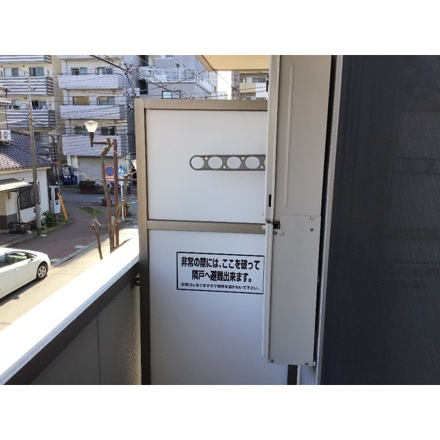 バルコニーがあります