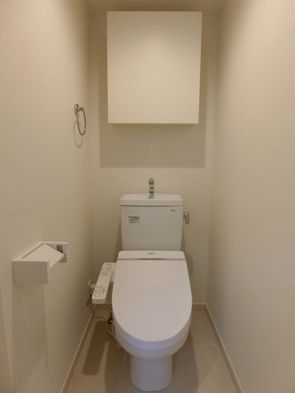 ゆったりとした空間のトイレです
