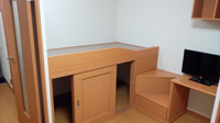 ゆったり過ごせる居間です