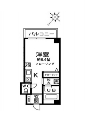 メゾンアワジⅡの間取り