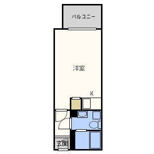 ミールズ新大阪の間取り