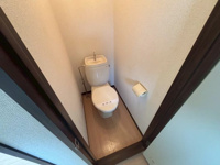 シンプルで使いやすいトイレです