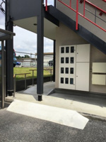 建物の内部です