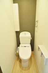 コンパクトで使いやすいトイレです