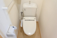 トイレもきれいです