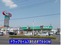 ドラッグセイムス羽生店まで890m