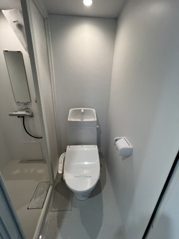 清潔感のあるトイレです