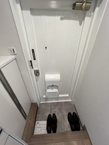 シンプルで使いやすい玄関です