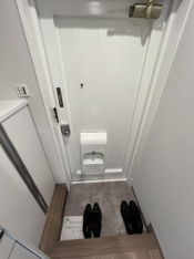 シンプルで使いやすい玄関です