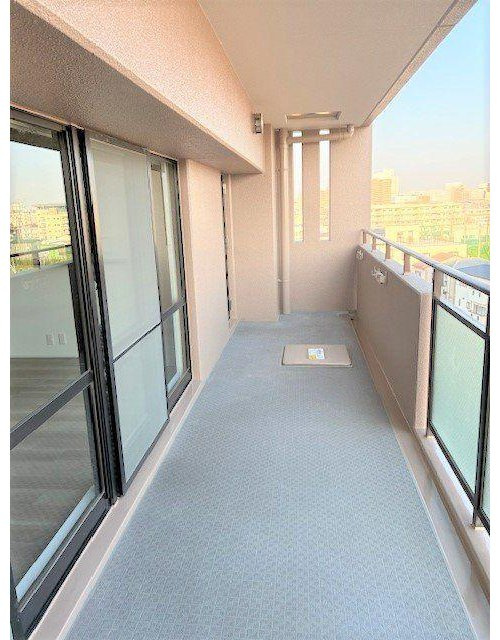 コート甲子園南4番館のバルコニー