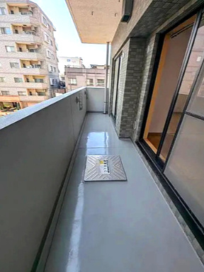 エスポワールエスのバルコニー