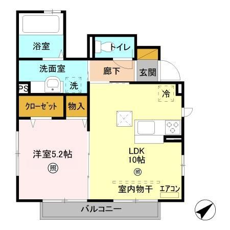 めぞん一刻館の間取り