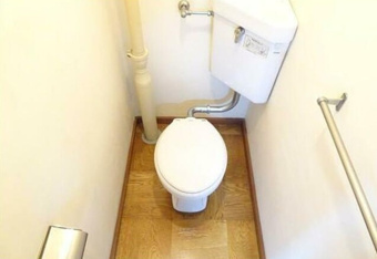 清潔感のあるトイレです