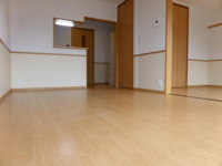 ゆったり過ごせるリビングです