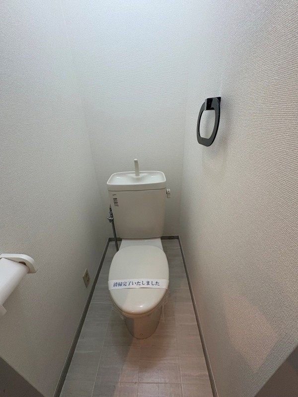 トイレもきれいです