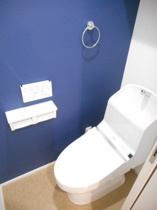 シンプルで使いやすいトイレです