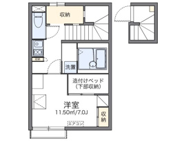 代表的な間取のため実際の間取とは異なる場合があります