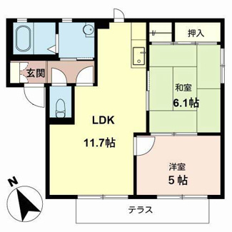 【間取り】 | 土居ハイツ
