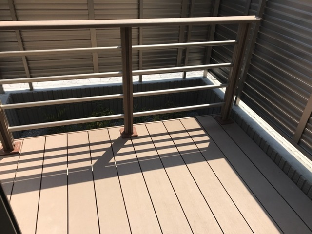 シュキュールAのバルコニー