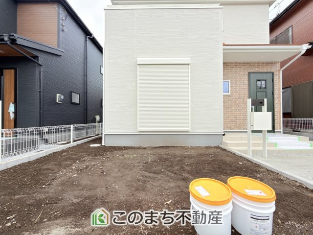 LiveleGarden.S宇都宮市鶴田町第24の庭|大きなお庭でご家族や友人を招いてＢＢＱもできますね！お子様の水遊びにもぴったりです☆