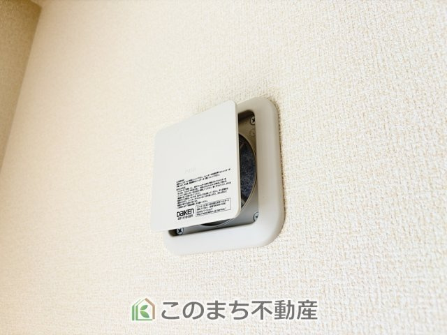 LiveleGarden.S宇都宮市鶴田町第24の設備|２４時間換気できます。