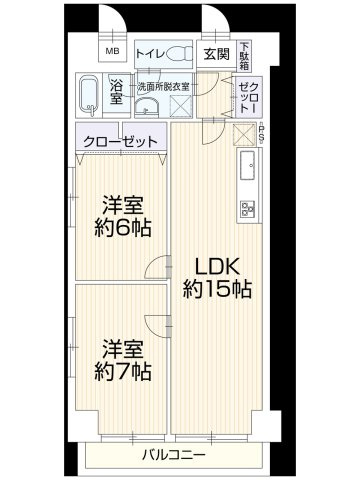 ダイアパレス丸の内の間取り
