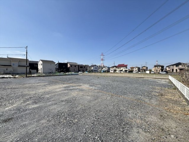 杉戸6丁目貸地の外観