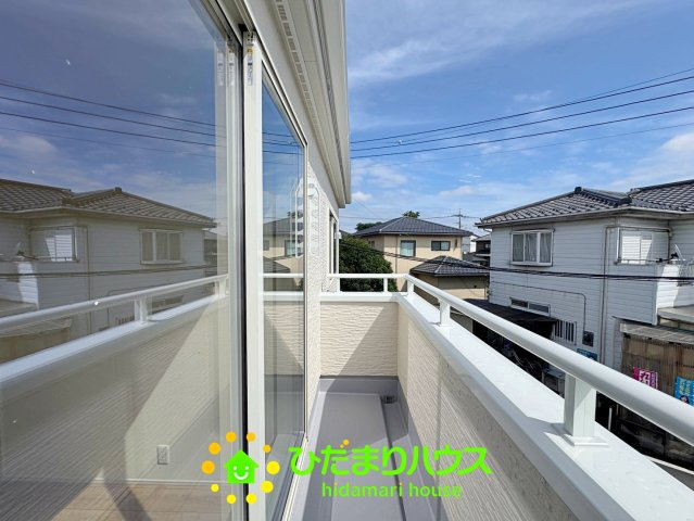 久喜下早見　新築一戸建て　リーブルファインのバルコニー