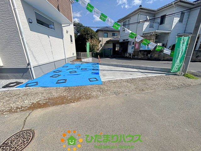 久喜下早見　新築一戸建て　リーブルファインの駐車場|2026/10/3　撮影