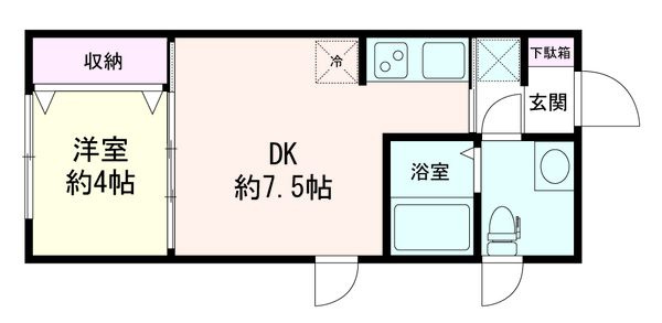 エムズ南雪谷の間取り