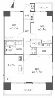 【間取り】 | 【上質リノベ】ダイアパレス宝町