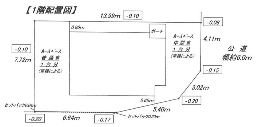 泉区下和泉3丁目 新築戸建 4180万円の区画図