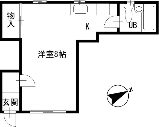 オークハウスの間取り