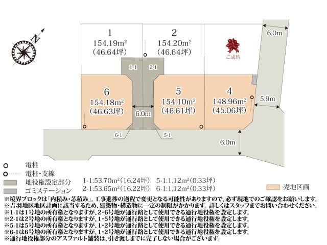 ワイウッドコート久喜市吉羽第8期【建築条件無し売地】