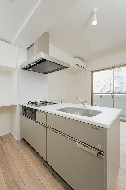 新品家具付きマンション下呉服町23(KaGood福岡)のキッチン