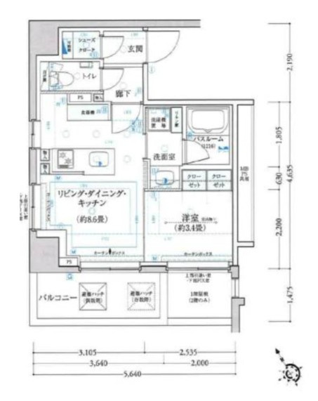 特典：仲介手数料が無料です!!の間取り