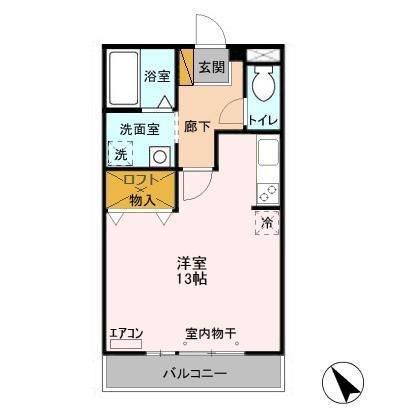 【間取り】 | エスポワール　Ⅰ