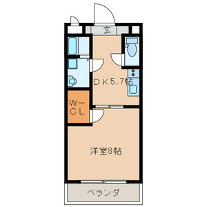 ルーチェクール花畑の間取り