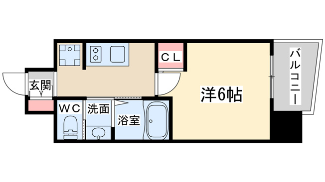 【間取り】 | エステムコート梅田茶屋町3ネクスタ