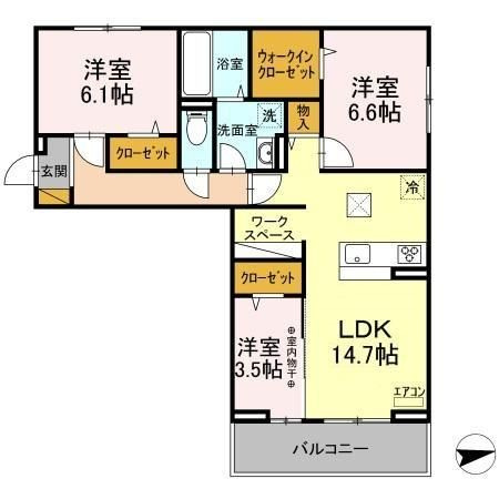 ａｒｇｅｎｔｏの間取り