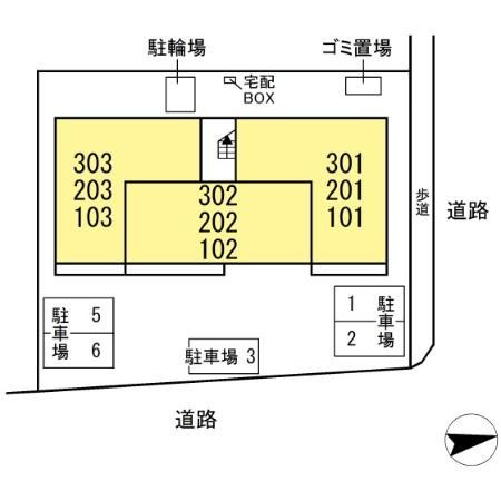 ａｒｇｅｎｔｏの区画図