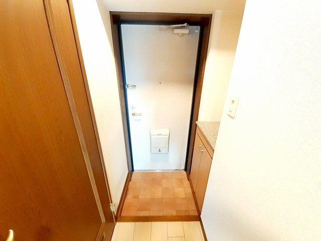 ペルグランデ友丘の玄関