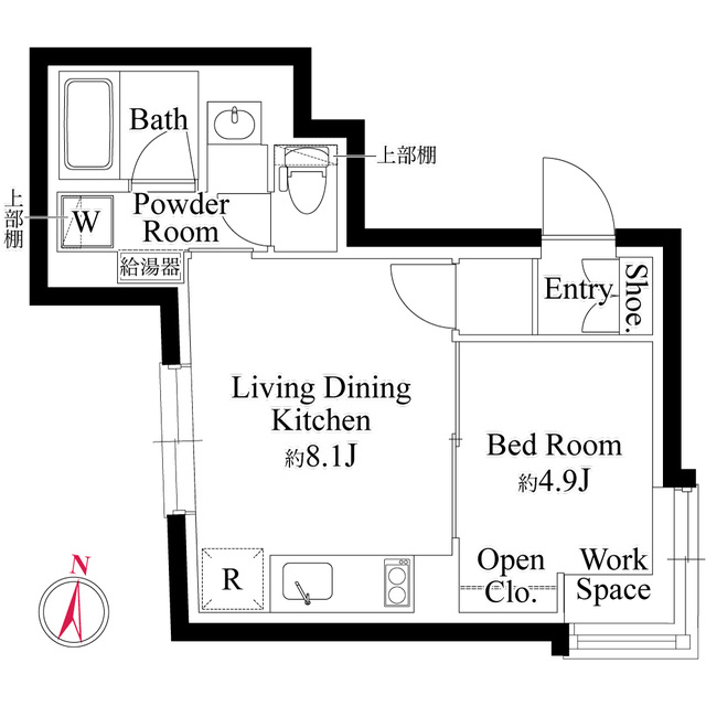 EDIT阿佐ケ谷の間取り