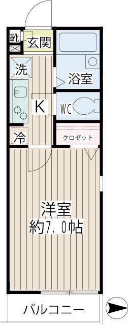 ラ・プラージュ鶴見の間取り