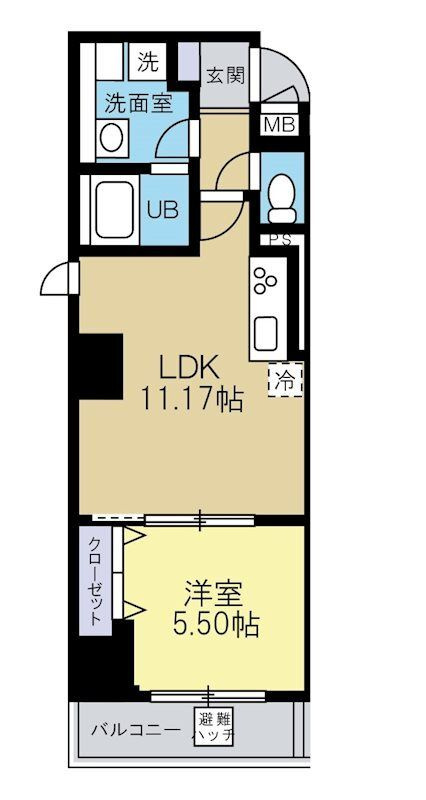 MAISON M Kの間取り