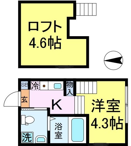 セキレイの間取り