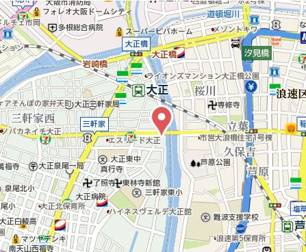 【地図】 | エステージ難波WEST